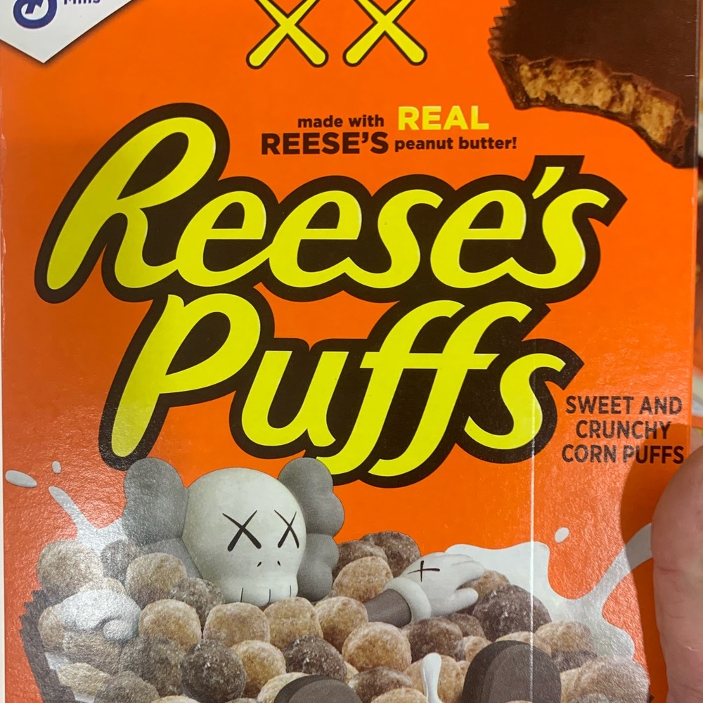 KAWS X REESES PUFFS COLLAB🔥🔥🔥🔥